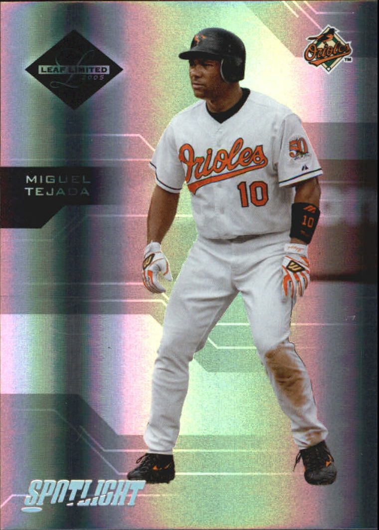 Carte Parallele "Spotlight" Baseball Limited Leaf 2005 - Foto 56 di 65