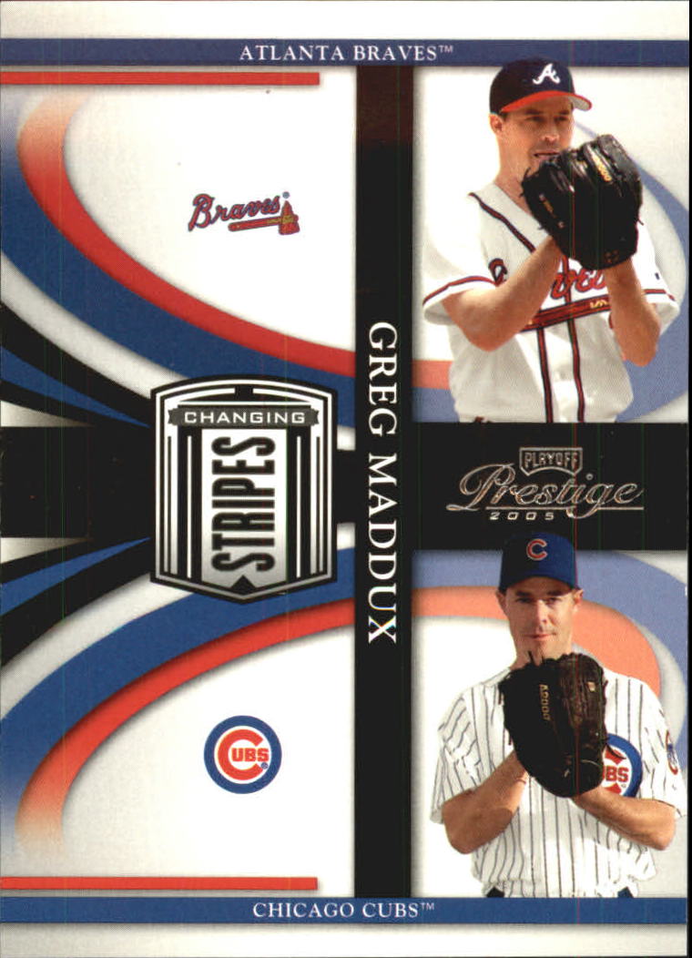 2005 Playoff Prestige Baseball "Changing Stripes and Connections" Insert Cards - Picture 8 of 81