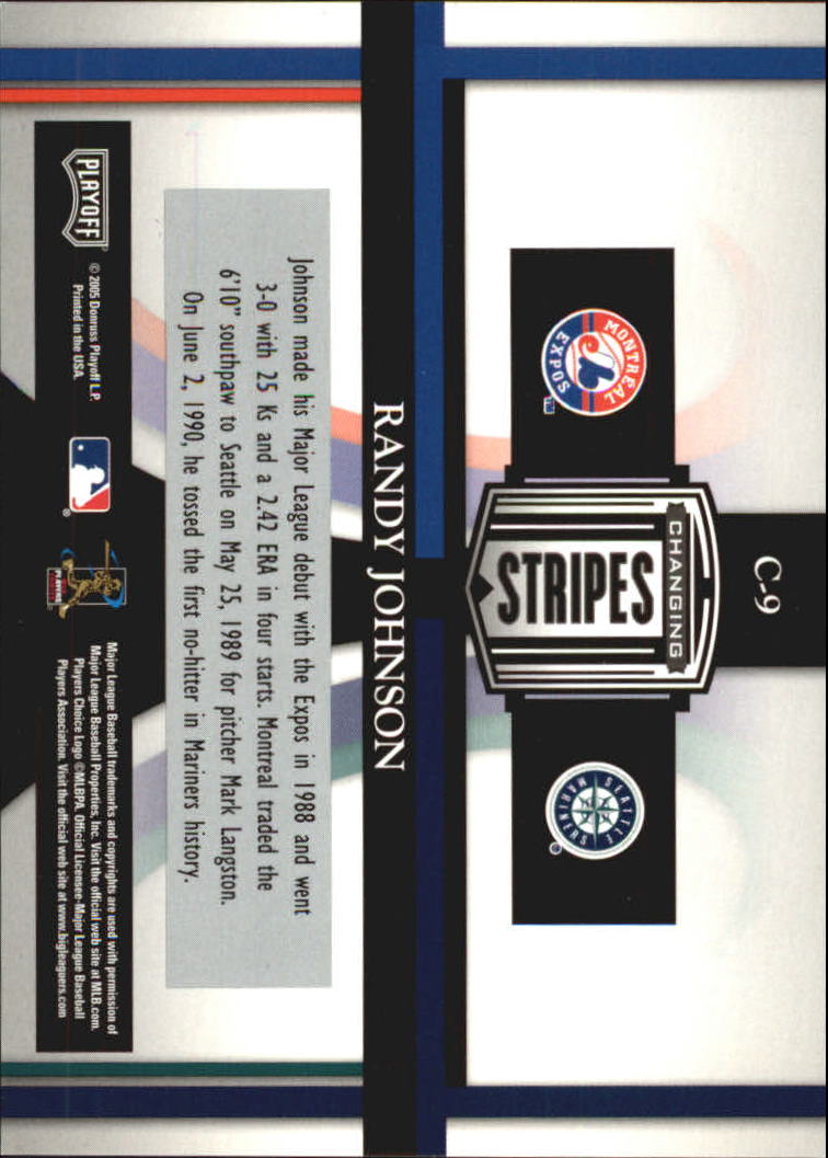 2005 Playoff Prestige Baseball "Changing Stripes and Connections" Insert Cards - Picture 13 of 81