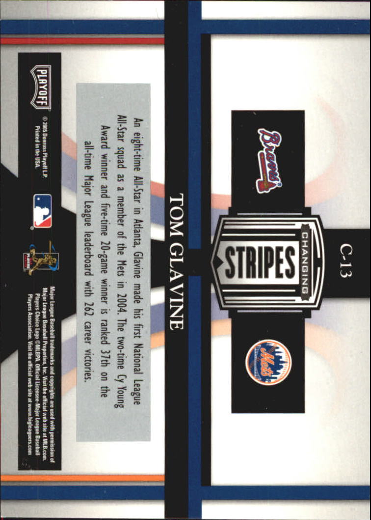 2005 Playoff Prestige Baseball "Changing Stripes and Connections" Insert Cards - Picture 19 of 81