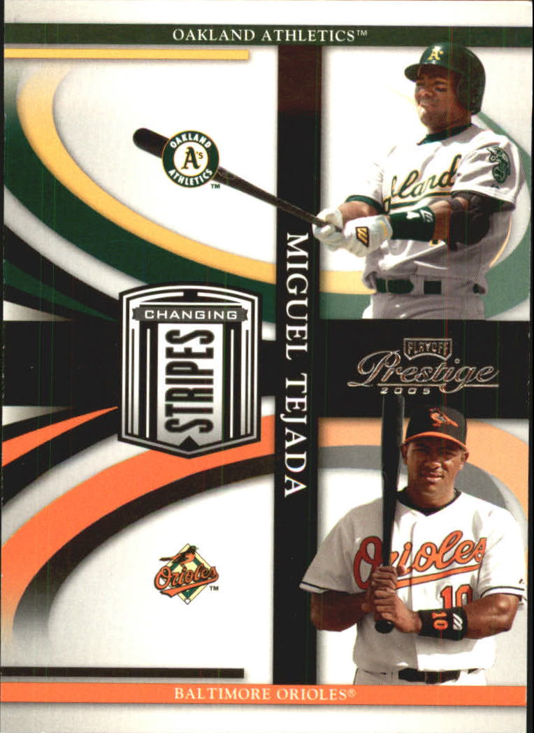 2005 Playoff Prestige Baseball "Changing Stripes and Connections" Insert Cards - Picture 20 of 81
