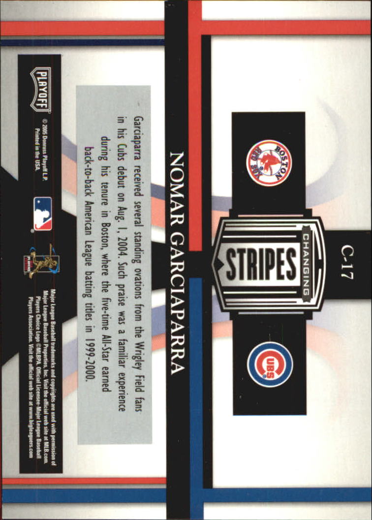 2005 Playoff Prestige Baseball "Changing Stripes and Connections" Insert Cards - Picture 27 of 81