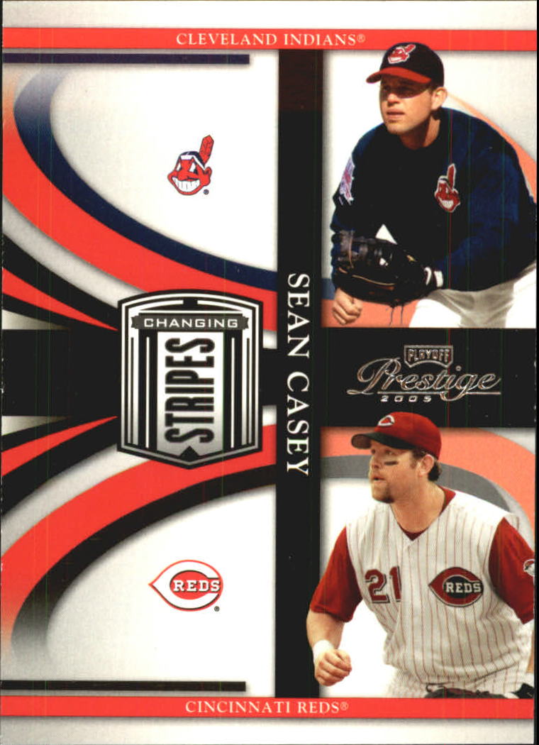 2005 Playoff Prestige Baseball "Changing Stripes and Connections" Insert Cards - Picture 32 of 81