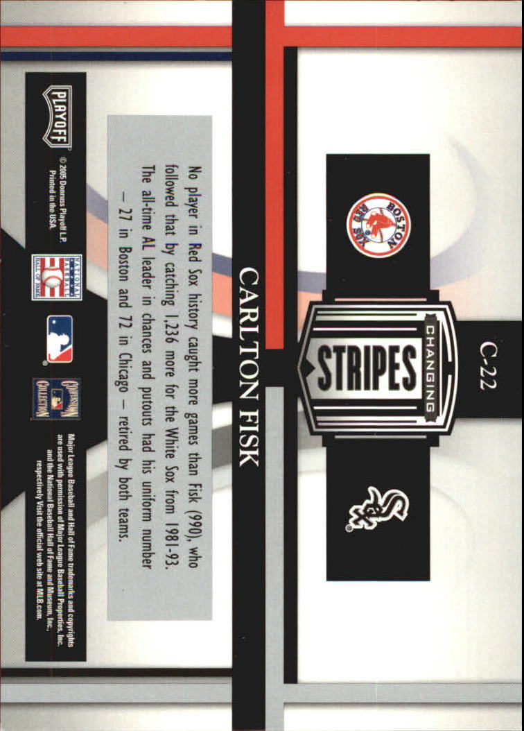 2005 Playoff Prestige Baseball "Changing Stripes and Connections" Insert Cards - Picture 35 of 81