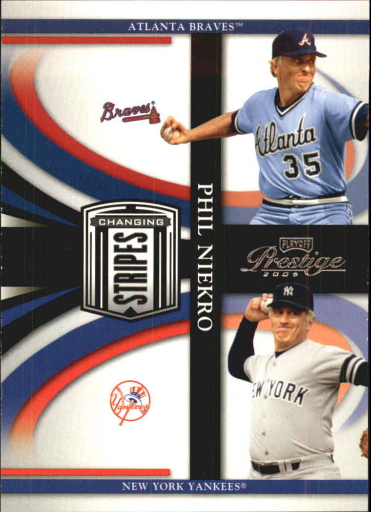 2005 Playoff Prestige Baseball "Changing Stripes and Connections" Insert Cards - Picture 36 of 81