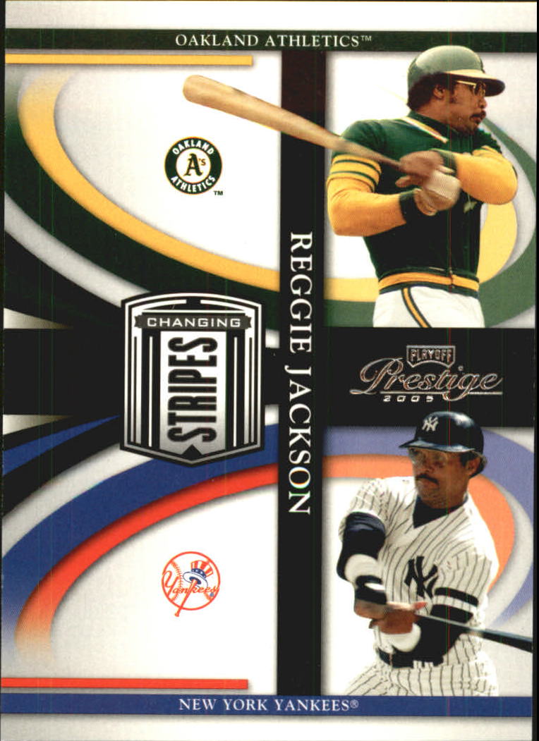 2005 Playoff Prestige Baseball "Changing Stripes and Connections" Insert Cards - Picture 38 of 81