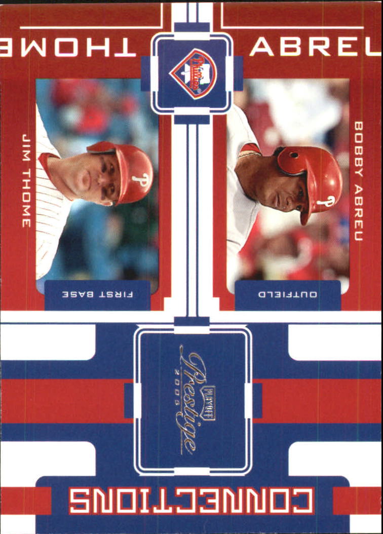 2005 Playoff Prestige Baseball "Changing Stripes and Connections" Insert Cards - Picture 46 of 81