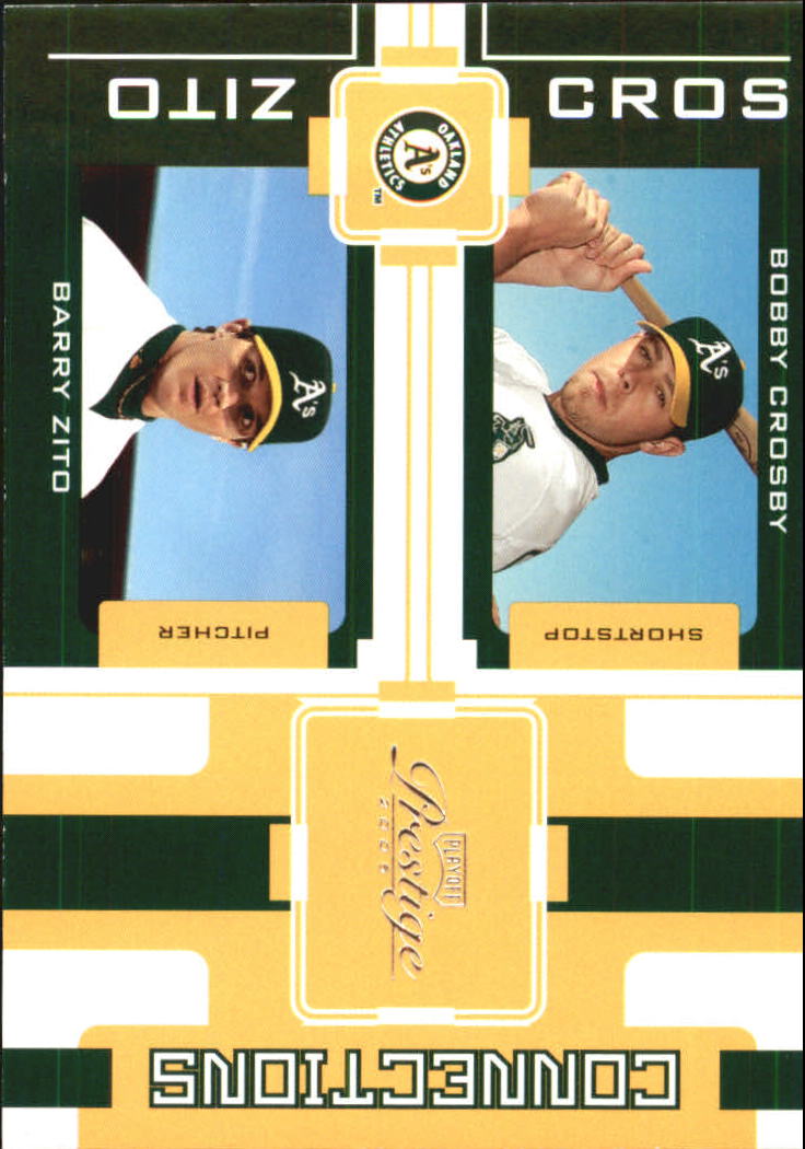 2005 Playoff Prestige Baseball "Changing Stripes and Connections" Insert Cards - Picture 72 of 81