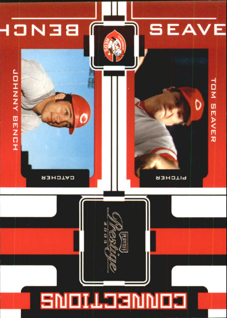 2005 Playoff Prestige Baseball "Changing Stripes and Connections" Insert Cards - Picture 78 of 81