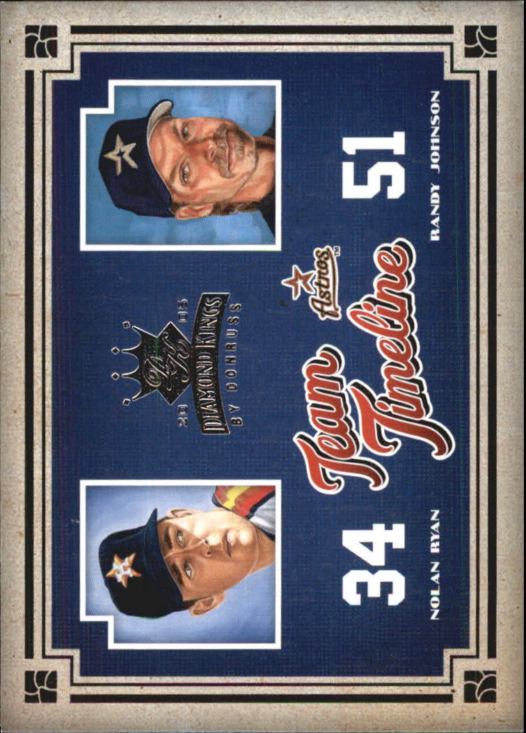 Carte Inserte Diamond Kings Baseball 2005 "Team Timeline" - Foto 28 di 33
