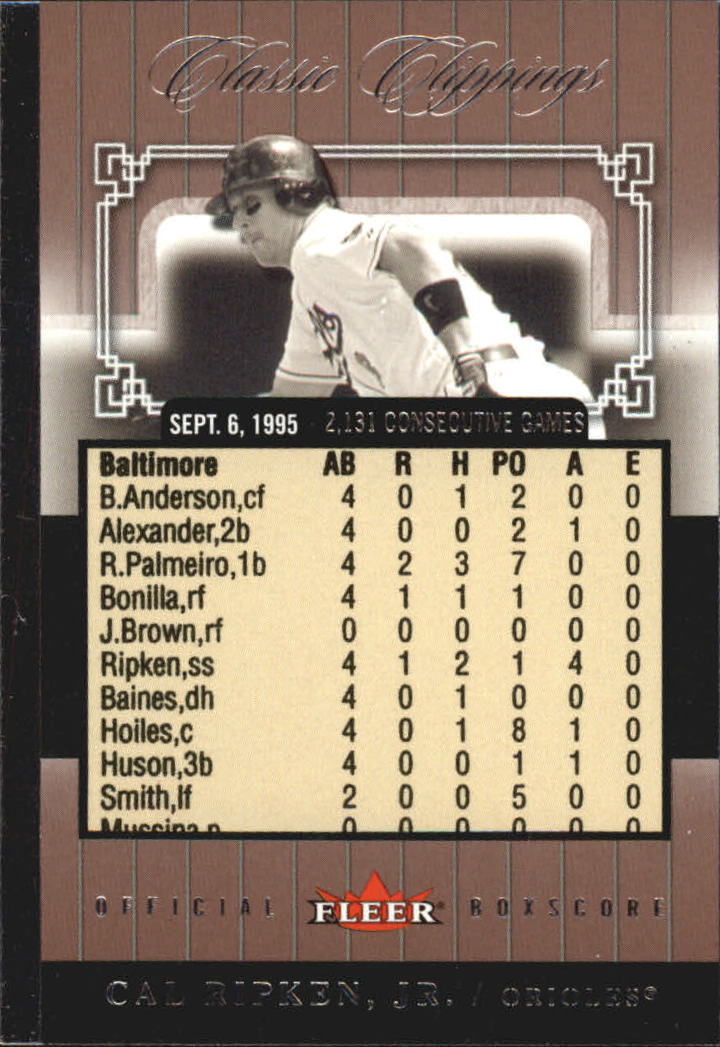2005 Classic Clippings BB #s 1-125 +Inserts (A7310) - You Pick - 10+ FREE SHIP - Picture 162 of 173
