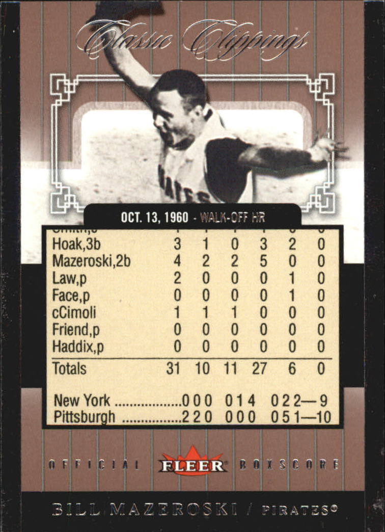 2005 Classic Clippings BB #s 1-125 +Inserts (A7310) - You Pick - 10+ FREE SHIP - Picture 164 of 173