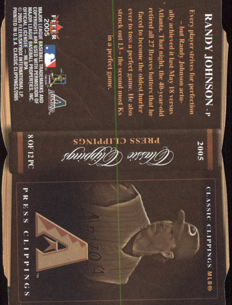 2005 Classic Clippings BB #s 1-125 +Inserts (A7310) - You Pick - 10+ FREE SHIP - Picture 169 of 173