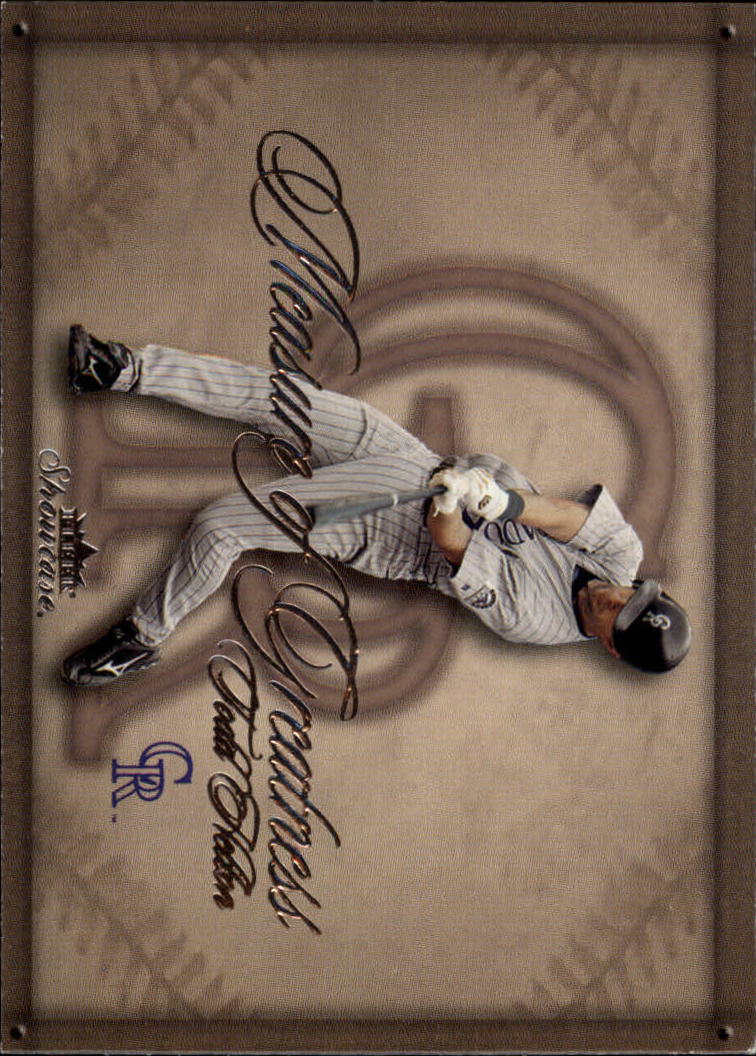 Tarjetas de béisbol Fleer Showcase 2005 "insertar" - Imagen 6 de 15