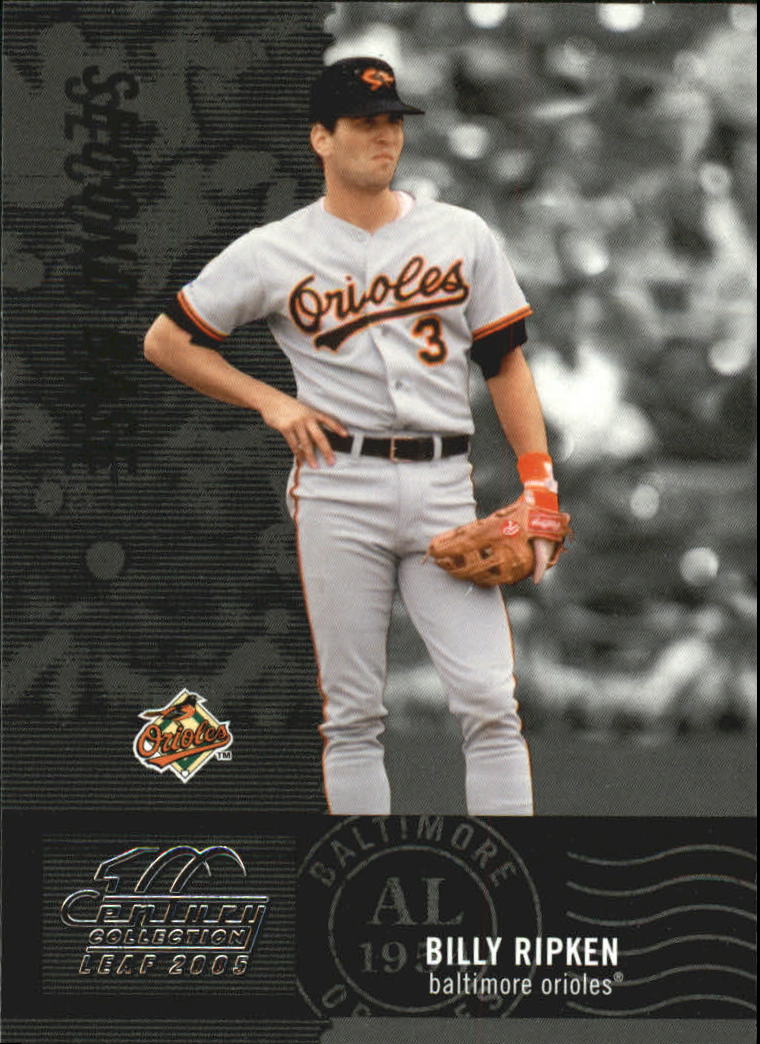 2005 Leaf Century Baltimore Orioles Baseball Card 185 Billy Ripken EBay