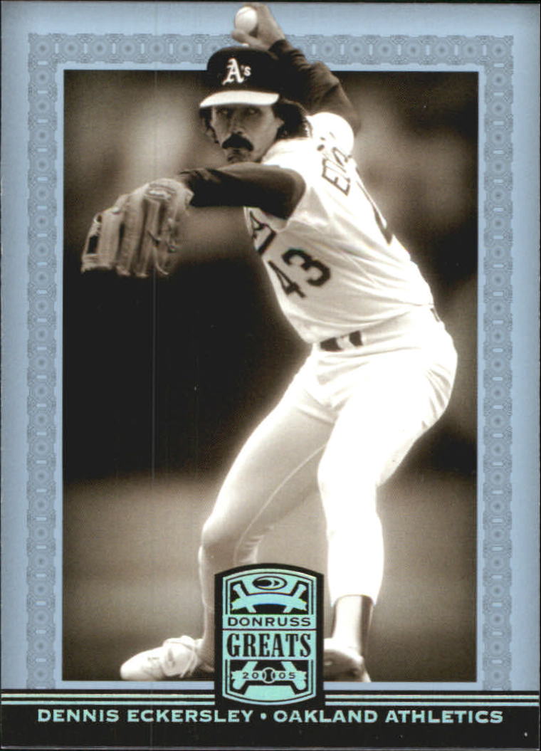2005 Donruss Greats Baseball "Holofoil" Parallel Cards - Picture 16 of 93