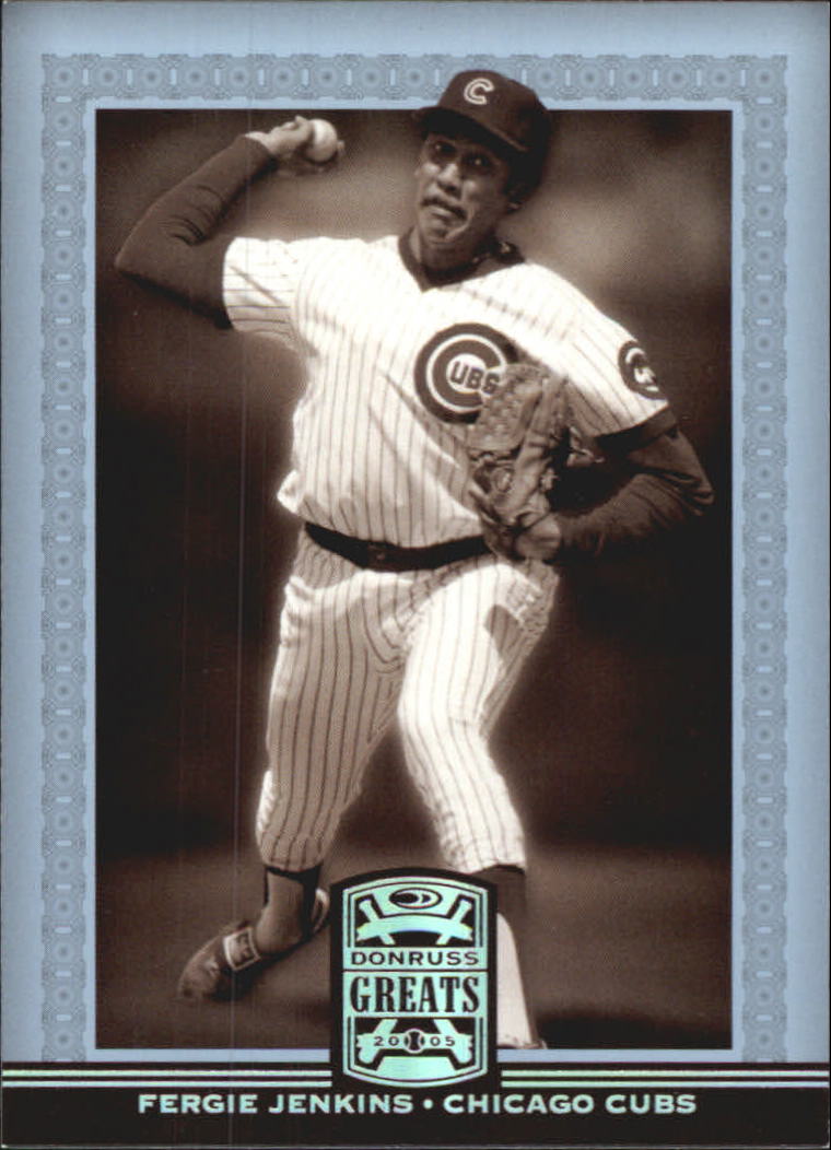 2005 Donruss Greats Baseball "Holofoil" Parallel Cards - Picture 20 of 93