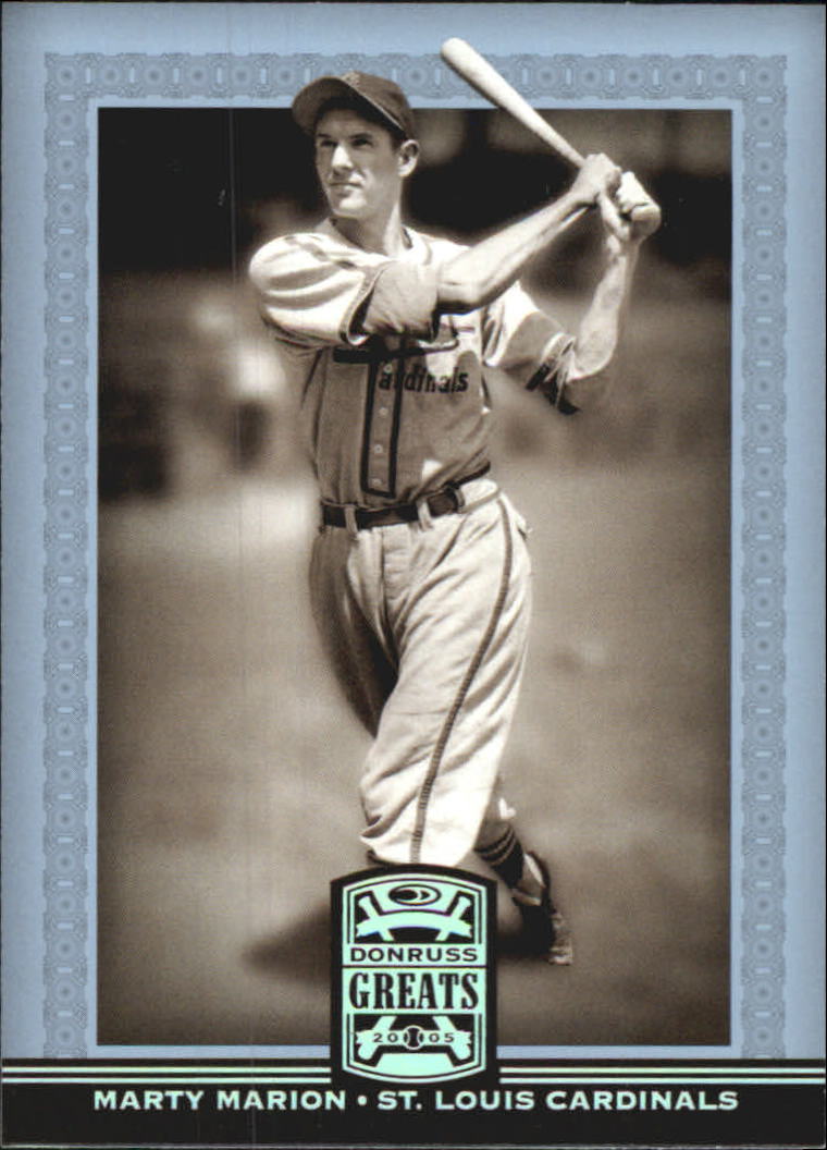 2005 Donruss Greats Baseball "Holofoil" Parallel Cards - Picture 38 of 93