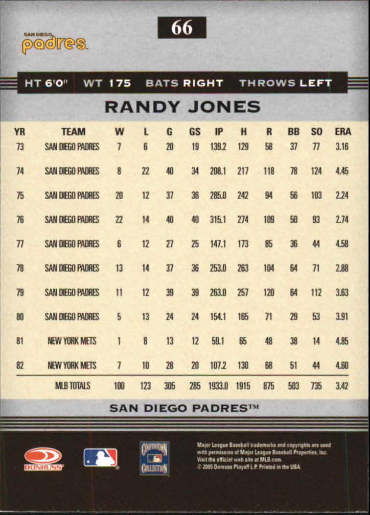2005 Donruss Greats Baseball "Holofoil" Parallel Cards - Picture 47 of 93