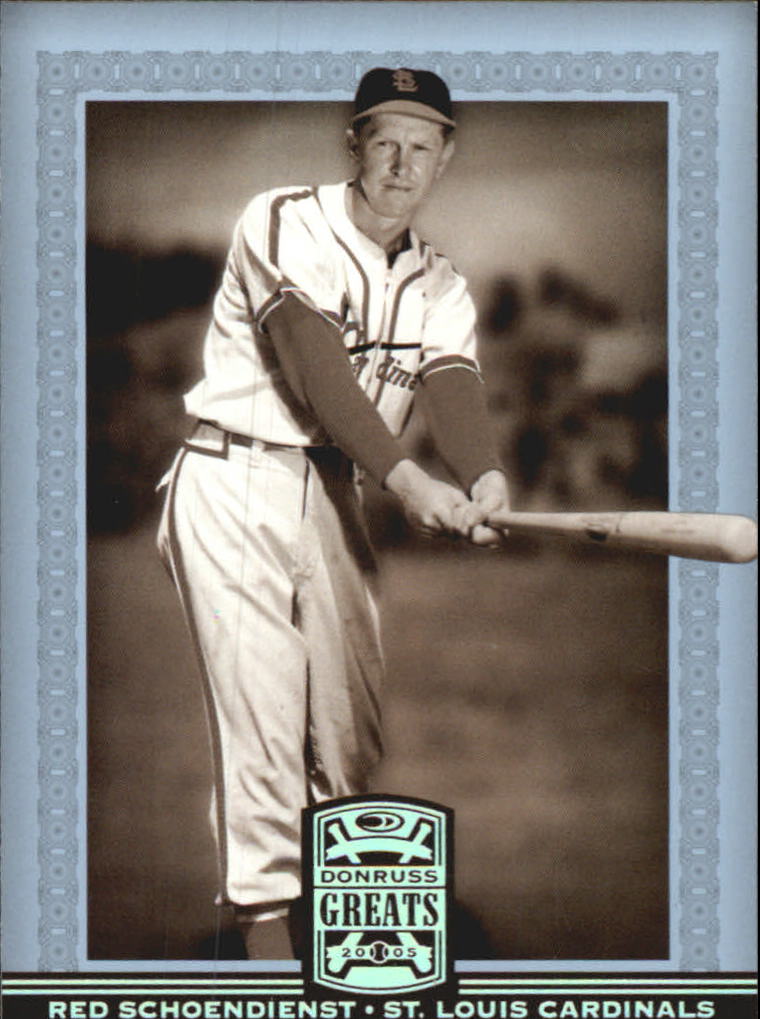 2005 Donruss Greats Baseball "Holofoil" Parallel Cards - Picture 48 of 93