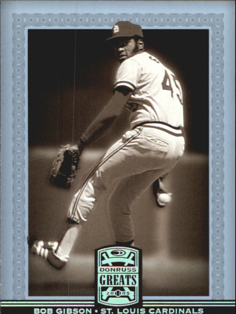 2005 Donruss Greats Baseball "Holofoil" Parallel Cards - Picture 60 of 93
