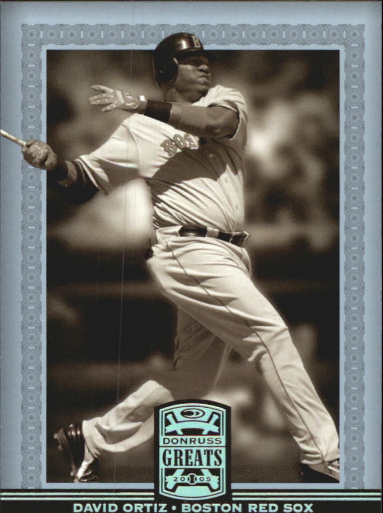 2005 Donruss Greats Baseball "Holofoil" Parallel Cards - Picture 74 of 93