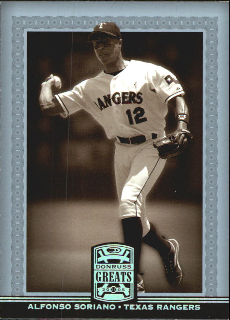 2005 Donruss Greats Baseball "Holofoil" Parallel Cards - Picture 80 of 93