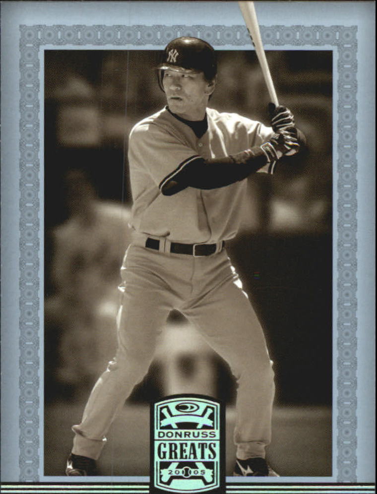 2005 Donruss Greats Baseball "Holofoil" Parallel Cards - Picture 92 of 93