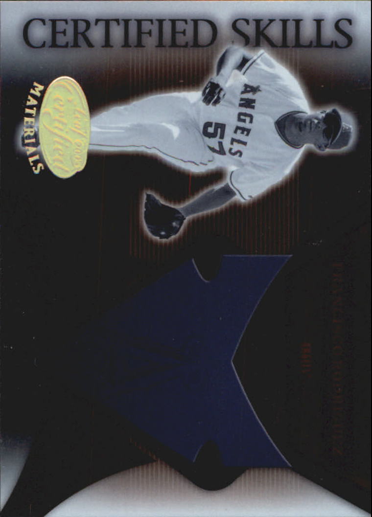 2005 Leaf Certified Materials Baseball "Skills" Insert and Mirror Cards - Picture 16 of 75