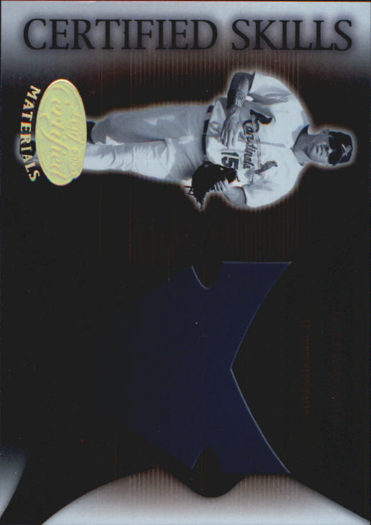 2005 Leaf Certified Materials Baseball "Skills" Insert and Mirror Cards - Picture 26 of 75