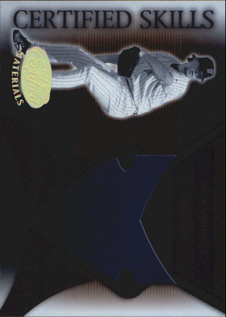 2005 Leaf Certified Materials Baseball "Skills" Insert and Mirror Cards - Picture 28 of 75