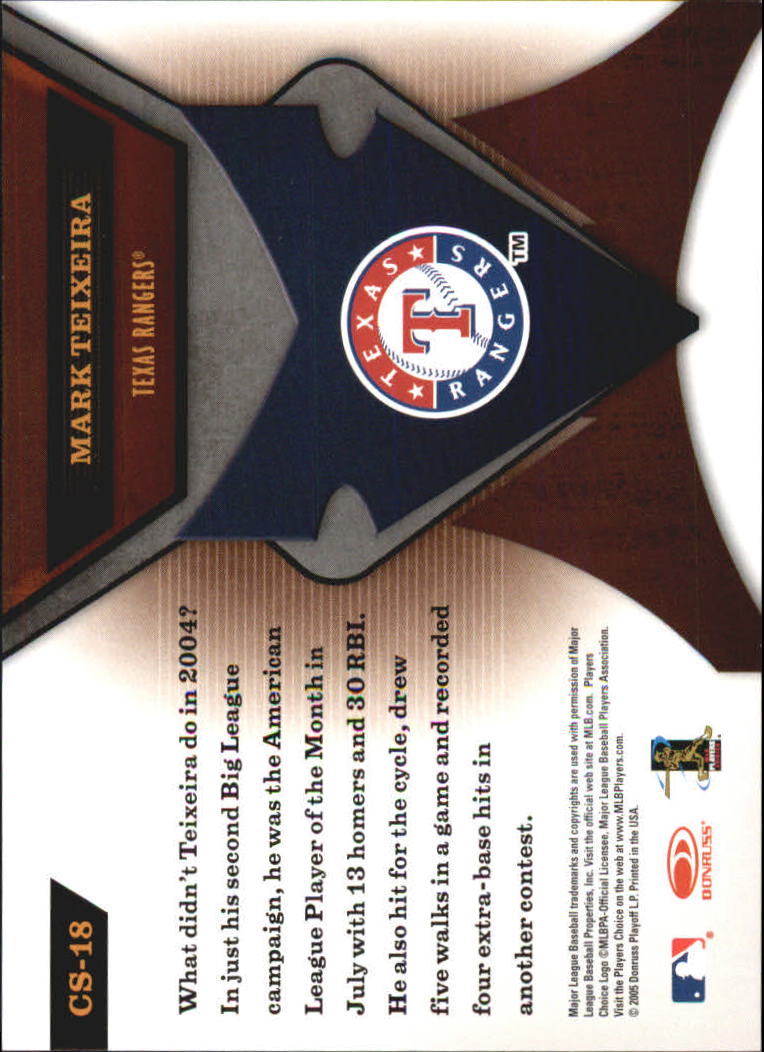 2005 Leaf Certified Materials Baseball "Skills" Insert and Mirror Cards - Picture 37 of 75