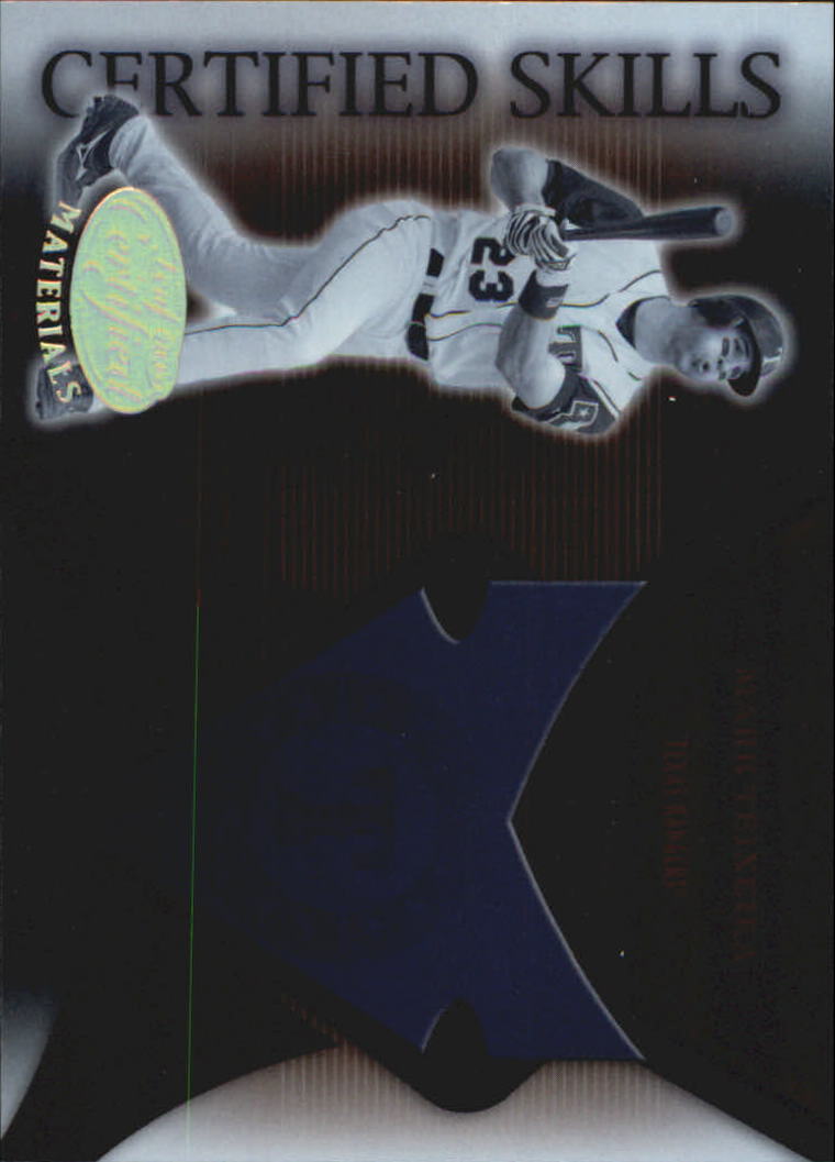 2005 Leaf Certified Materials Baseball "Skills" Insert and Mirror Cards - Picture 36 of 75