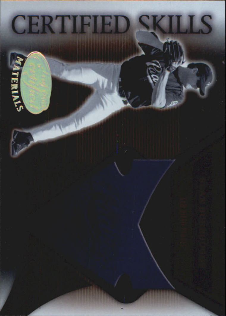 2005 Leaf Certified Materials Baseball "Skills" Insert and Mirror Cards - Picture 44 of 75