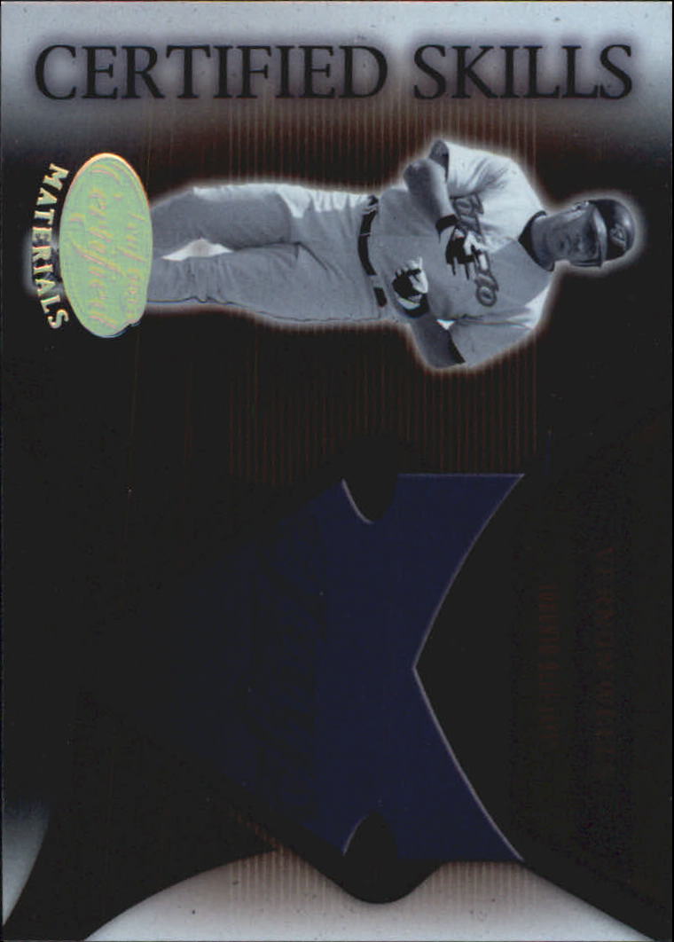 2005 Leaf Certified Materials Baseball "Skills" Insert and Mirror Cards - Picture 46 of 75
