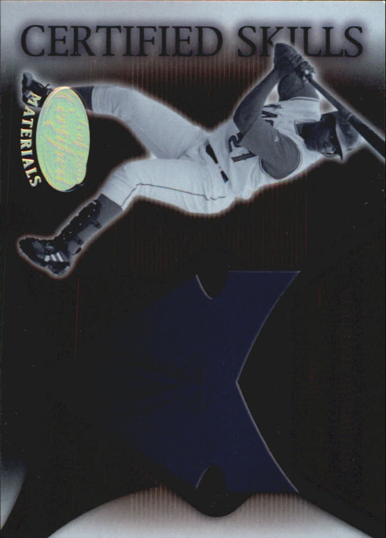 2005 Leaf Certified Materials Baseball "Skills" Insert and Mirror Cards - Picture 50 of 75