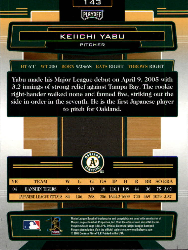 2005 Absolute Memorabilia Baseball "Main Set" Hobby Cards #1 to #200