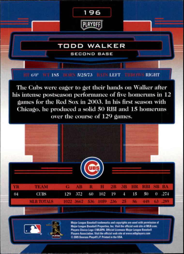 2005 Absolute Memorabilia Baseball "Main Set" Hobby Cards #1 to #200