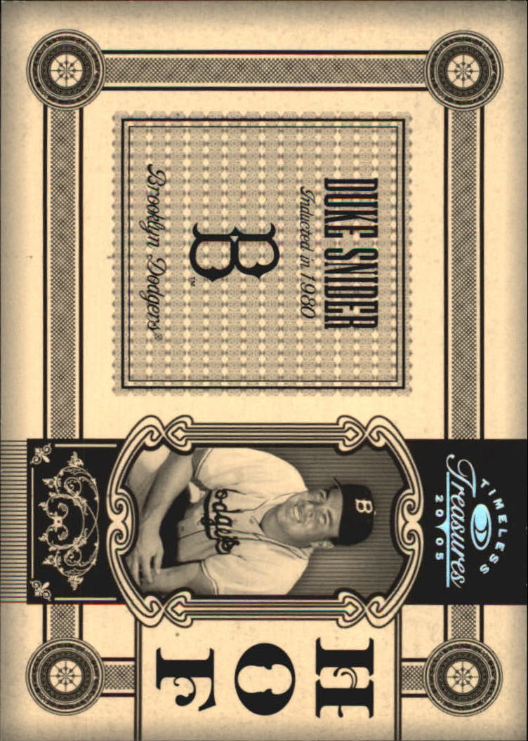 2005 Donruss Timeless Treasures - Hall of Fame Silver #HOF-42 Burleigh Grimes /500