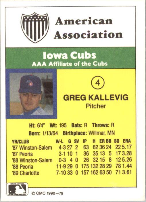 A8016- 1990 CMC Minor League Baseball Cards GROUP3 -You Pick- 15+ FREE US SHIP - Picture 12 of 107