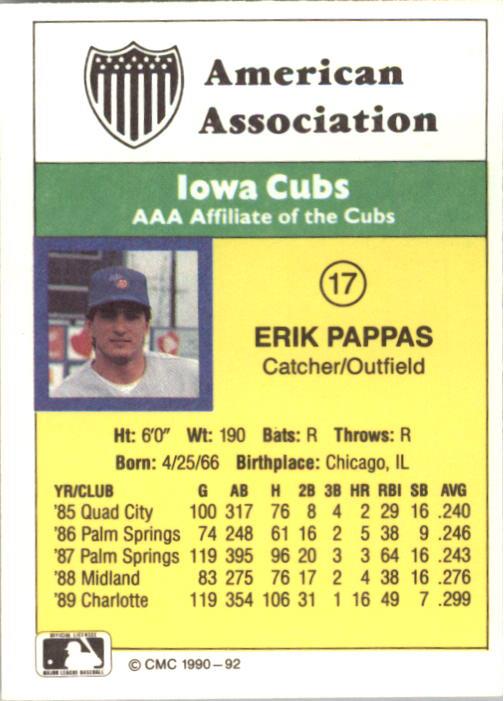 A8016- 1990 CMC Minor League Baseball Cards GROUP3 -You Pick- 15+ FREE US SHIP - Picture 25 of 107