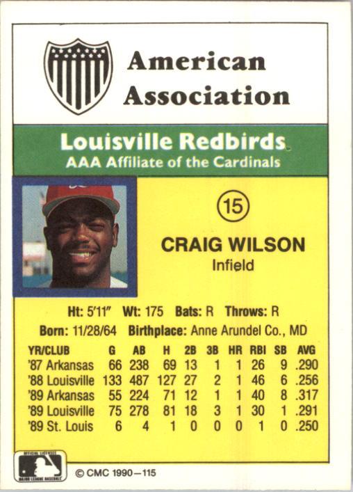 A8016- 1990 CMC Minor League Baseball Cards GROUP3 -You Pick- 15+ FREE US SHIP - Picture 57 of 107