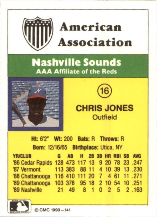A8016- 1990 CMC Minor League Baseball Cards GROUP3 -You Pick- 15+ FREE US SHIP - Picture 107 of 107