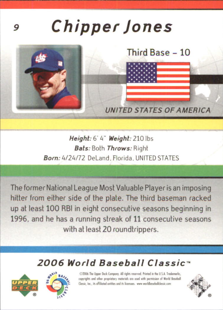 2006 Upper Deck World Baseball Classic Box Set Baseball Card Pick - Picture 11 of 75