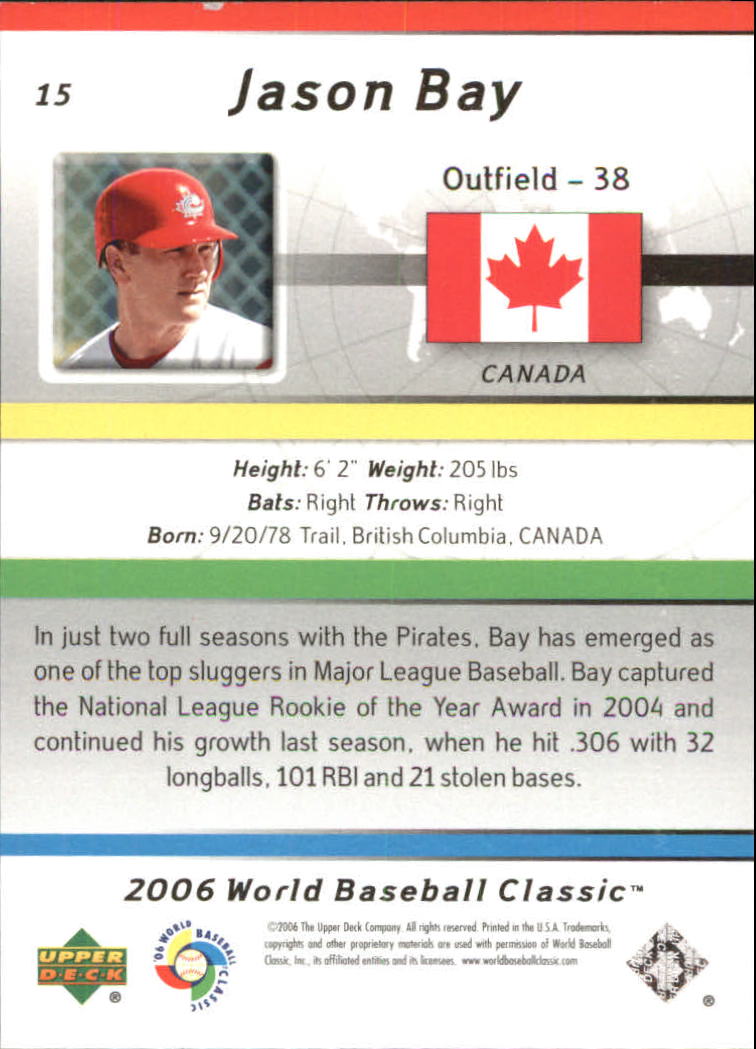 2006 Upper Deck World Baseball Classic Box Set Baseball Card Pick - Picture 23 of 75