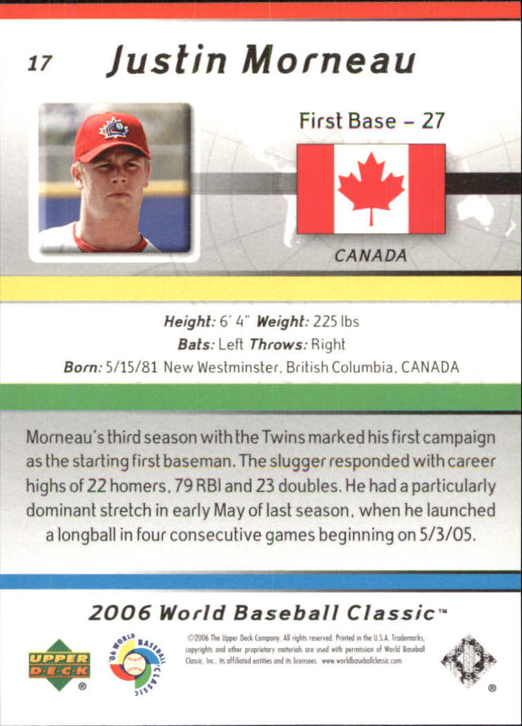 2006 Upper Deck World Baseball Classic Box Set Baseball Card Pick - Picture 27 of 75