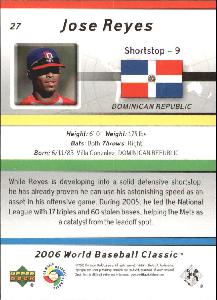 2006 Upper Deck World Baseball Classic Box Set Baseball Card Pick - Picture 43 of 75