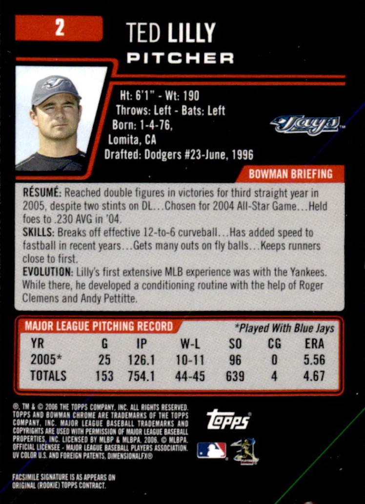 2006 Bowman Chrome Baseball Part 1 - Picture 5 of 412