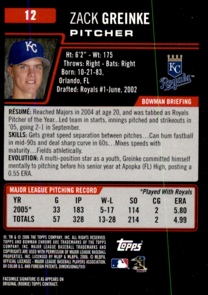 2006 Bowman Chrome Baseball Part 1 - Picture 15 of 412