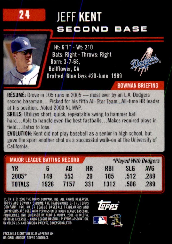 2006 Bowman Chrome Baseball Part 1 - Picture 35 of 412